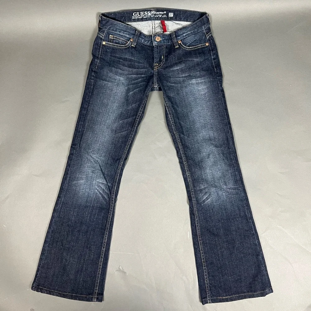 ❌SOLD-DEPOP❌ Guess Y2K Bootcut Jeans - Picture 2 of 7